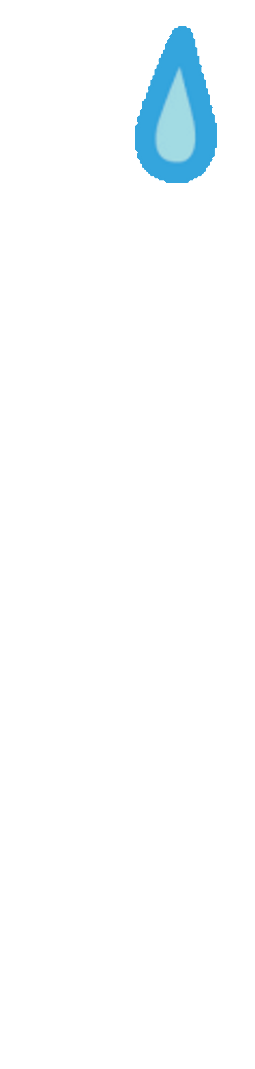 Blue Water Drop GIF