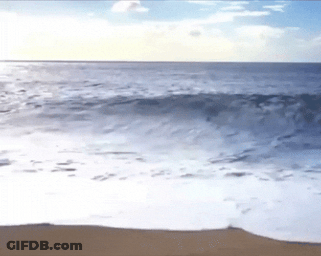 Blue Wave Building Tension GIF