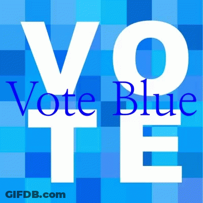 Blue Wave Texas Map GIF
