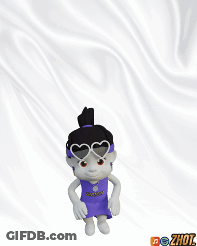 Blueberry Muffin And Cartoon Character GIF