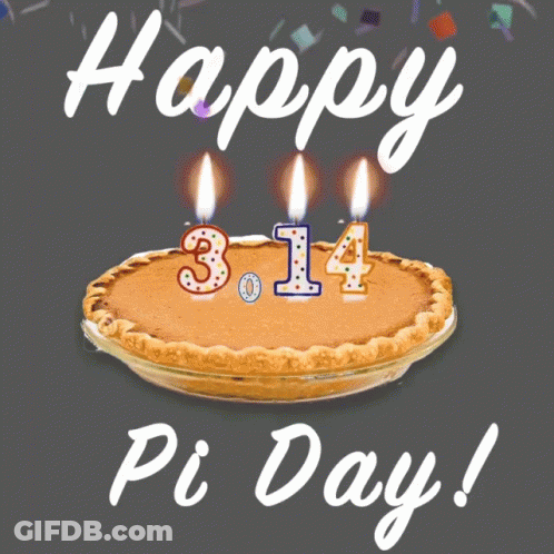 Blueberry Pie Shaped Like Pi GIF