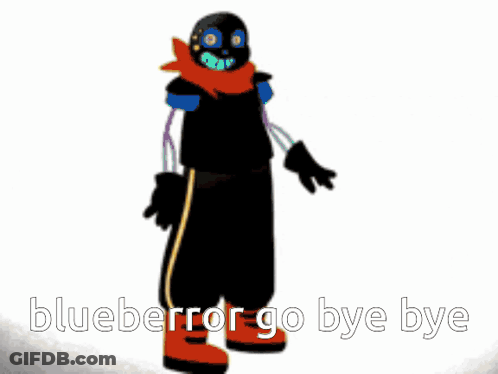 Blueerror Go Bye Bye GIF