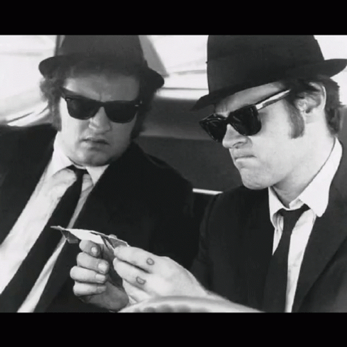 Blues Brothers Car Glitch GIF