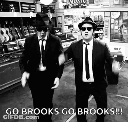 Blues Brothers Go Brooks GIF
