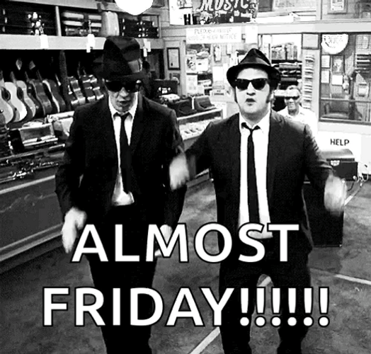 Blues Brothers Happy Friday Jr GIF