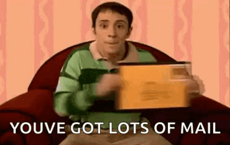 Blues Clues You've Got A Lots Of Mail GIF