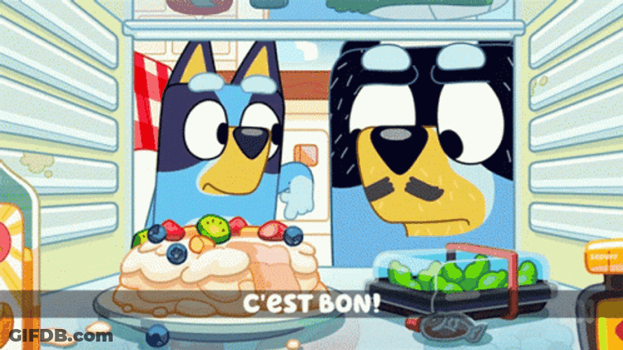 Bluey C'est Bon GIF