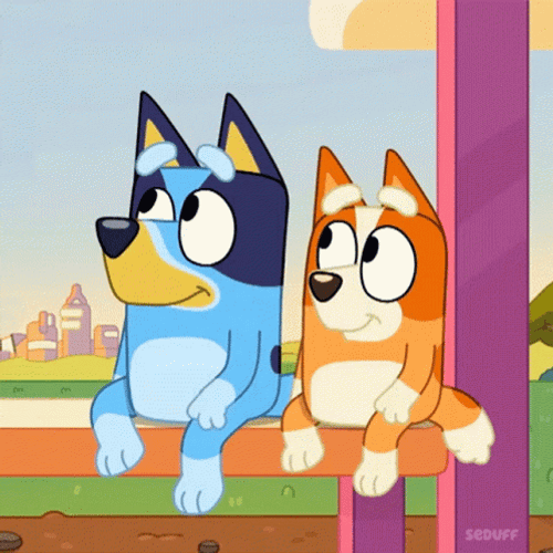Bluey Facepalm Meme Moment GIF