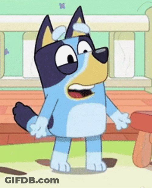 Bluey Heeler Yes GIF