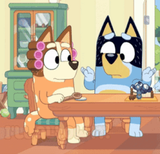 Bluey I'll Allow It GIF