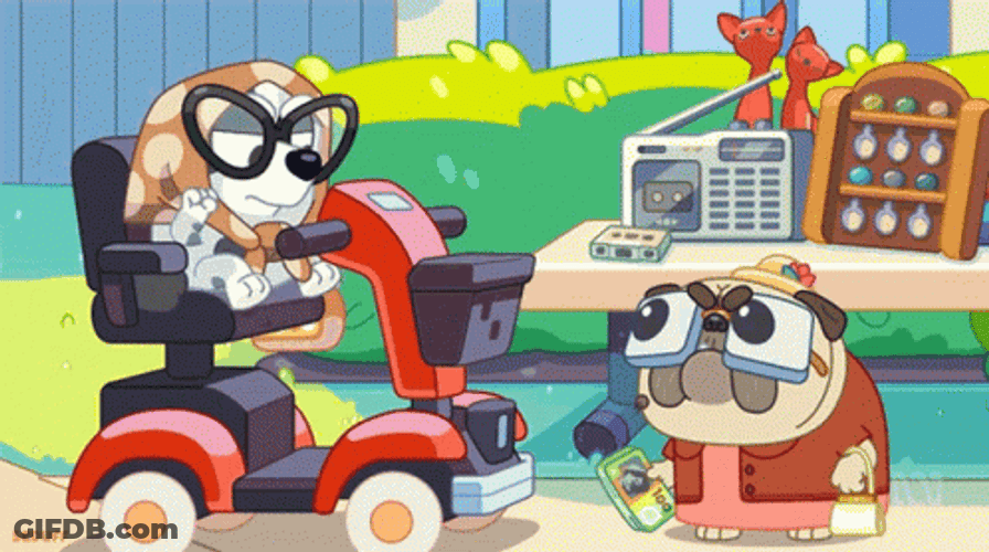 Bluey You Paint It GIF