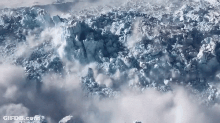 Bluish Avalanche GIF