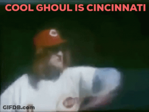 Blurred Baseball Player Cool Ghoul Is Cincinnati GIF