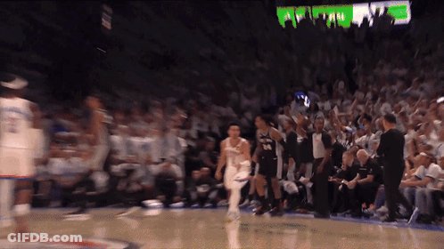 Blurred Basketball Player Number 24 GIF