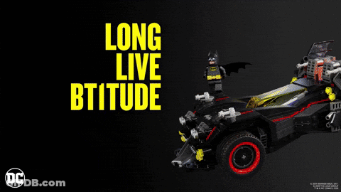 Blurred Batman Poster Says Long Live The Bat GIF
