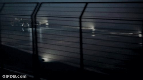 Blurred Car With Ferrari GIF