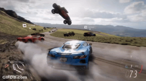 Blurred Car With License Plate JC GIF