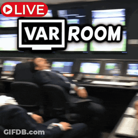 Blurred Control Room With Live Var Room GIF
