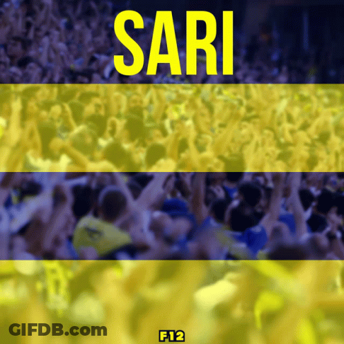 Blurred Crowd Sari GIF