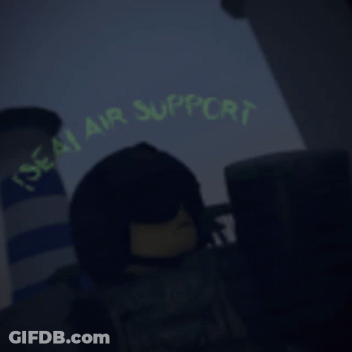 Blurred Face Saying Police GIF