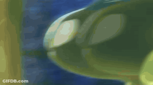Blurred Face With Letters C And I GIF