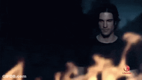 Blurred Face With Life Text GIF