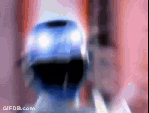 Blurred Face With Purple Background GIF