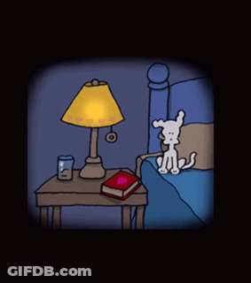Blurred Fire With Red Sky GIF