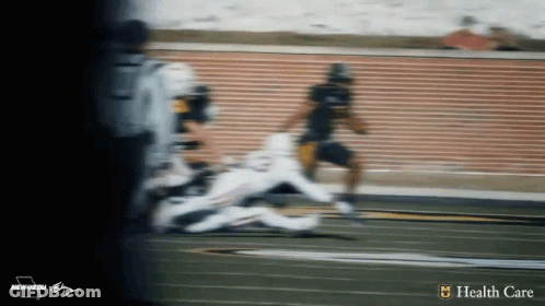 Blurred Football Game Health Care GIF