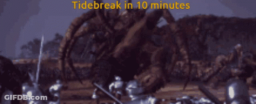 Blurred Image Saying Tidebreak In 10 Minutes GIF