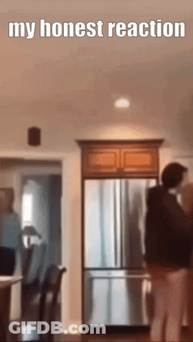 Blurred Kitchen My Honest Reaction GIF