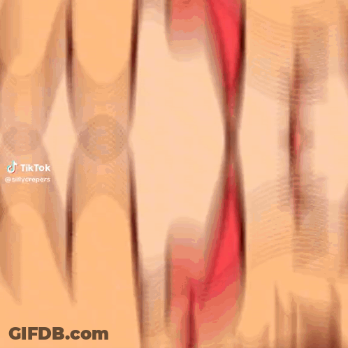 Blurred Legs With Red Curtain GIF
