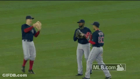 Blurred Man In FC Barcelona Shirt GIF