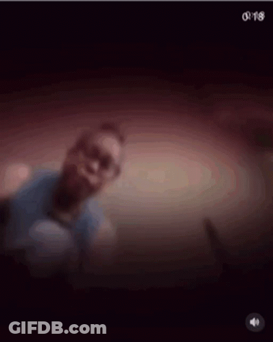 Blurred Man With Glasses And Beard GIF