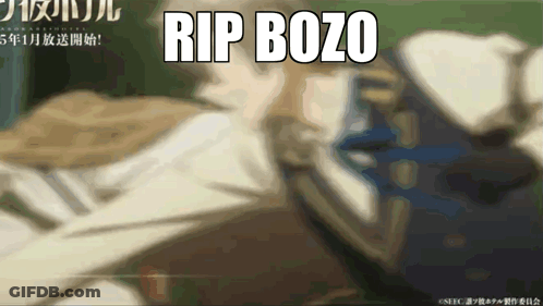 Blurred Man With Rip Bozo GIF