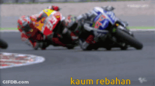 Blurred Motorcycle Race Kaum Rebahan GIF