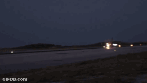 Blurred Mountain With Light Shining GIF