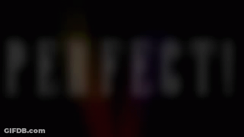 Blurred Perfecti With Red Yellow Purple Background GIF