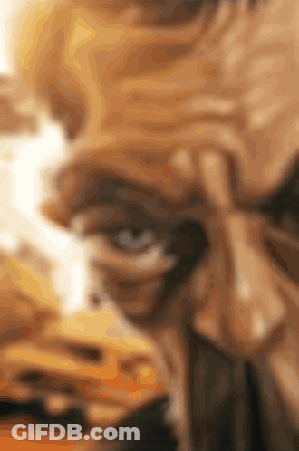 Blurred Person Face With Beard GIF