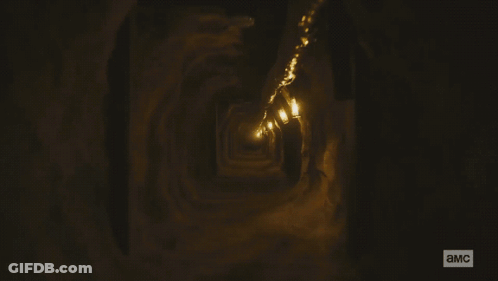 Blurred Person In Dark Room With A.m.c GIF