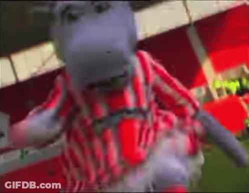 Blurred Person In Red And White Shirt GIF