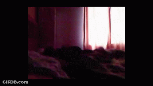 Blurred Person In Red Dress GIF