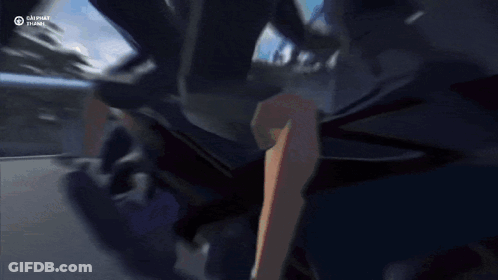 Blurred Person Riding Motorcycle Saiphat GIF
