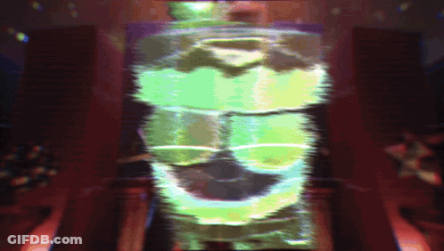 Blurred Person's Face GIF