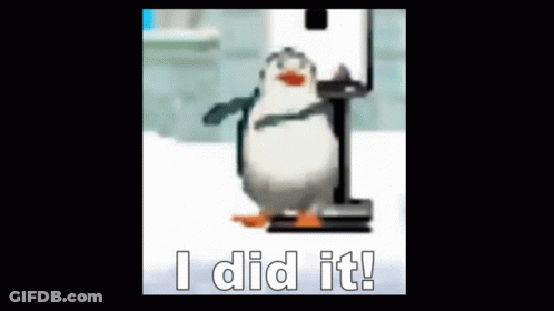 Blurred Person Saying I Did It For Us In Red GIF
