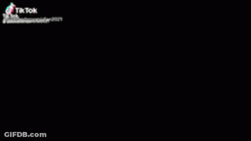 Blurred Person Shadow On Wall With TikTok Logo GIF