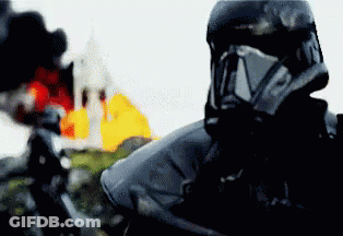 Blurred Person Wearing Helmet And Goggles GIF