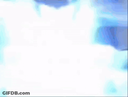 Blurred Person With Blue Light Coming From Chest GIF