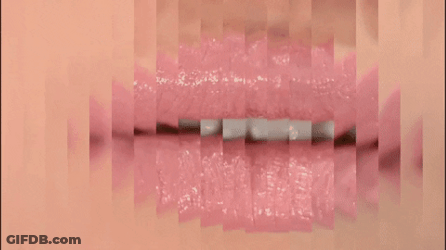 Blurred Pink Lips GIF