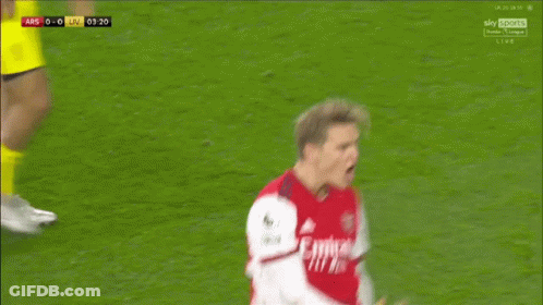 Blurred Soccer Game Score 1 To 1 GIF